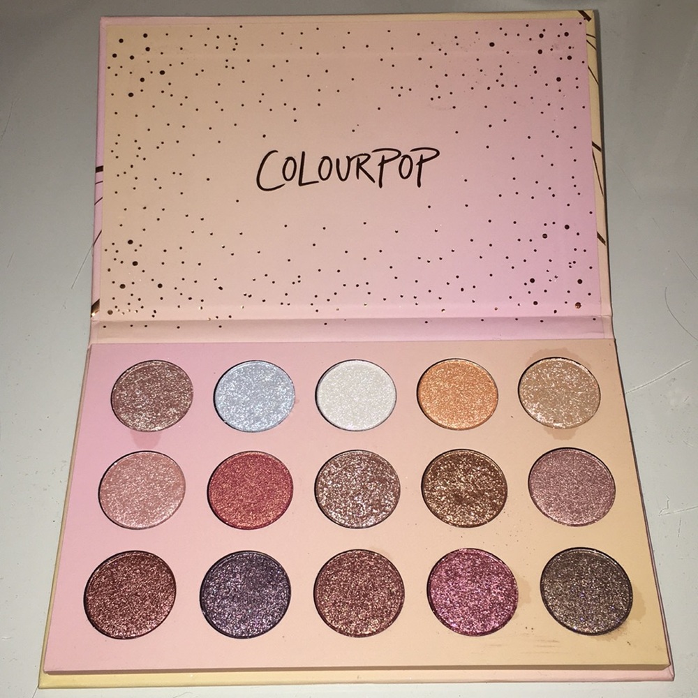 colourpop golden state of mind eyeshadow palette
